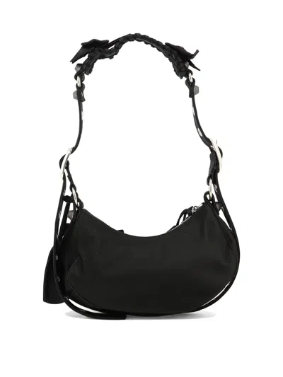 Shop Balenciaga Le Cagole Xs Crossbody Bags Black