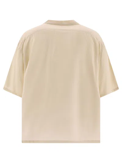 Shop Kapital Linen Shirt Shirts Beige