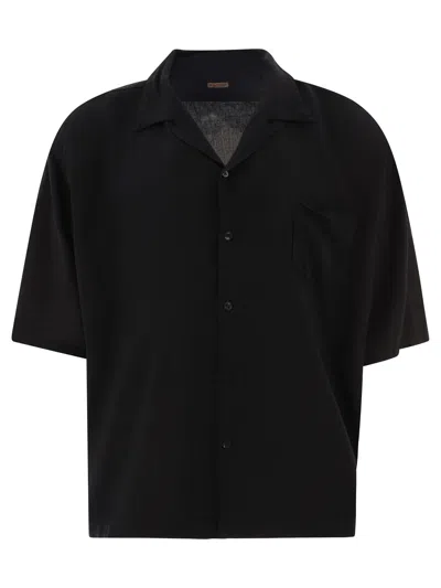 Shop Kapital Linen Shirt Shirts Black