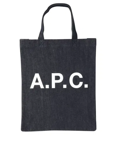 Shop Apc Lou Mini Shoulder Bags Blue