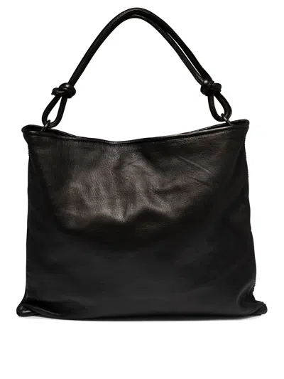 Shop Giancarlo Nevola Lune Shoulder Bags Black