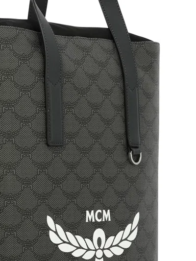 Shop Mcm Medium Himmel Backpacks Black
