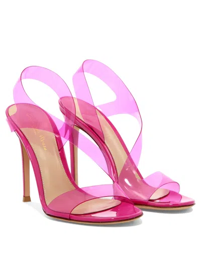 Shop Gianvito Rossi Metropolis Sandals Pink