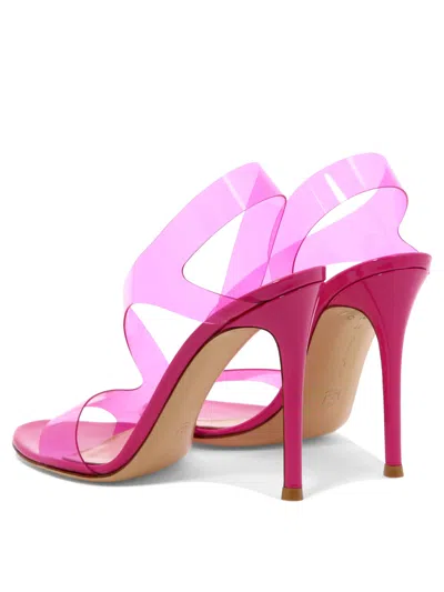 Shop Gianvito Rossi Metropolis Sandals Pink