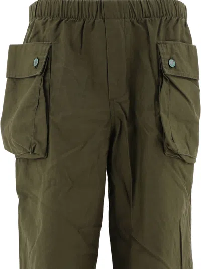 Shop Brain Dead Military Cloth P44 Trousers Green