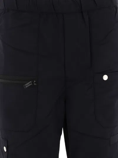 Shop Undercover Nylon Cargo Trousers Black