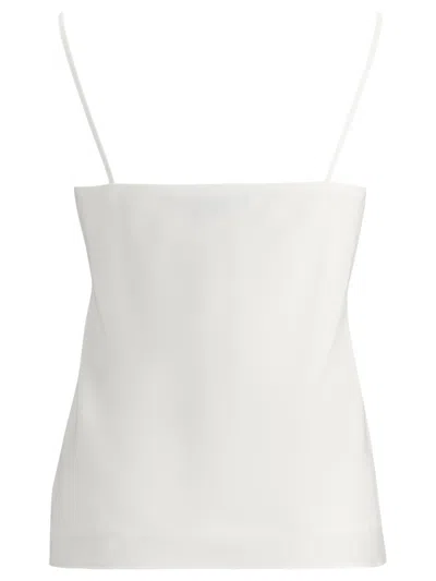 Shop Max Mara Oboli Tops White