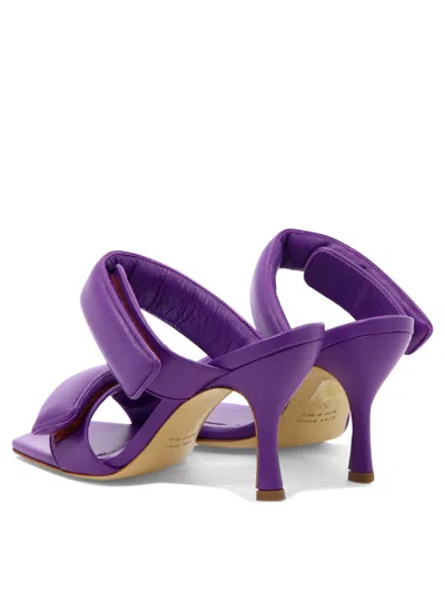 Shop Gia Borghini Perni 03 Sandals Purple