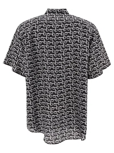 Shop Burberry Printed Shirt Shirts Black
