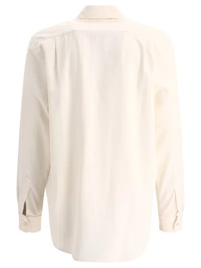Shop Our Legacy Raw Silk Classic Shirt Shirts White