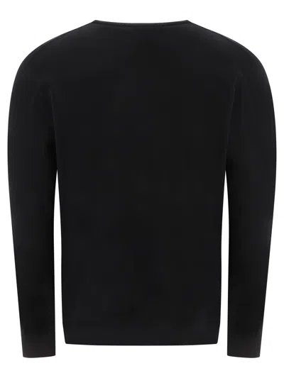 Shop Roberto Collina Ribbed Sweater Knitwear Black