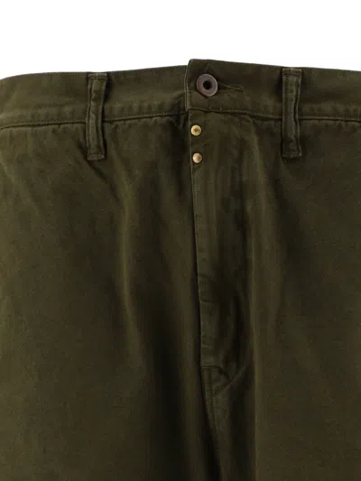 Shop Kapital Ringoman Trousers Green
