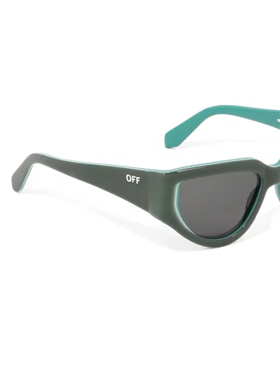Shop Off-white Seward Sunglasses Green
