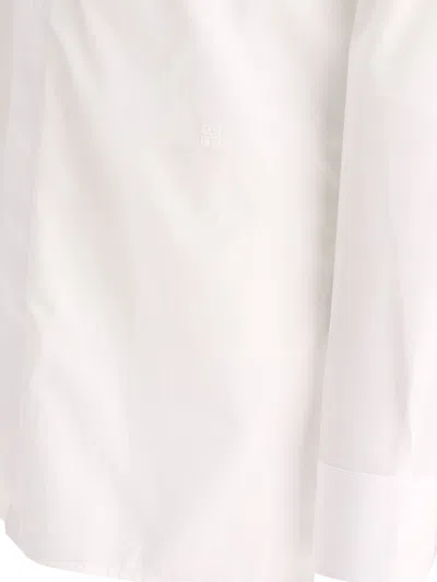 Shop Givenchy Shirt In Poplin Shirts White