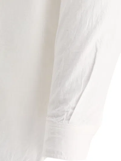 Shop Orslow Shirt With Chest Pockets Shirts White