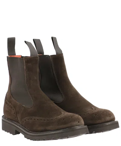 Shop Tricker's Silvia Ankle Boots Brown