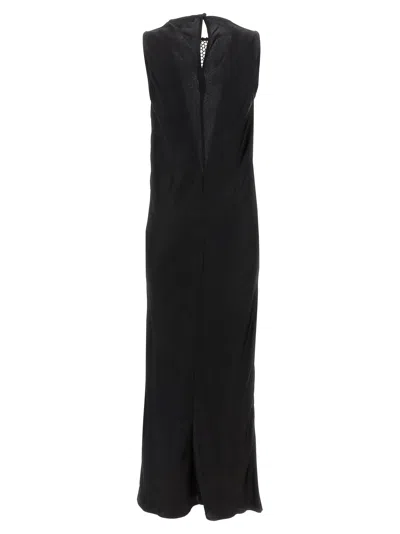 Shop Rotate Birger Christensen Sleeveless Midi Dresses Black