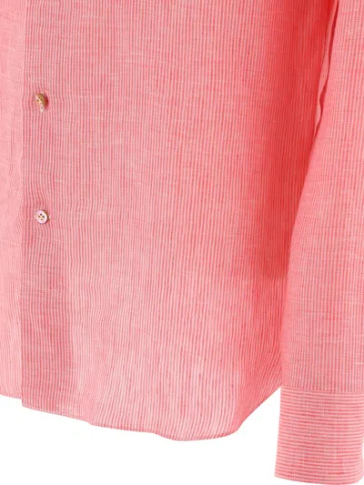 Shop Borriello Striped Shirt Shirts Pink