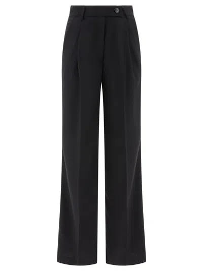 Shop Fit Tailored  With Pressed Crease Trousers Black