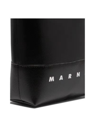 Shop Marni Tribeca Crossbody Bags Black