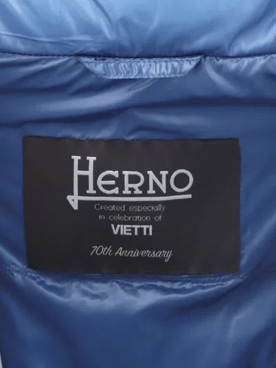 Shop Herno Ultralight Vietti 70th Anniversary Jackets Light Blue