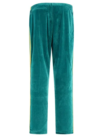 Needles Track Velvet Trousers Elastic Waistband
