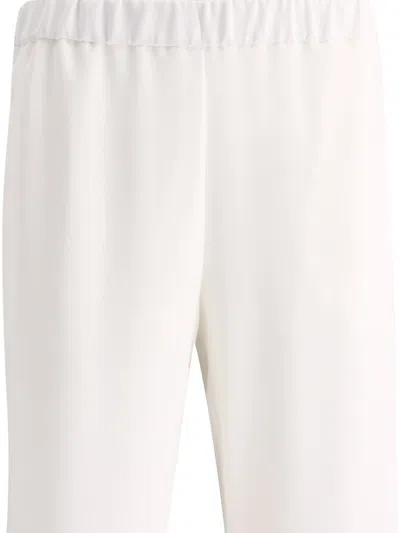 Shop Fit Wide Trousers White