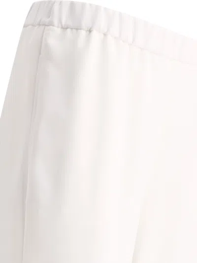 Shop Fit Wide Trousers White