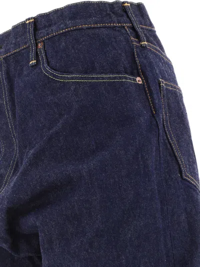 Shop Orslow Wolsro Jeans Blue
