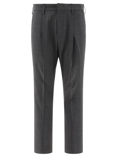 Shop Nonnative Worker Slacks Trousers Grey