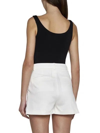 Shop Sportmax Shorts In White