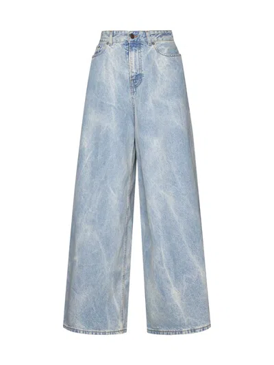 Shop Haikure Jeans In Bleach Blue