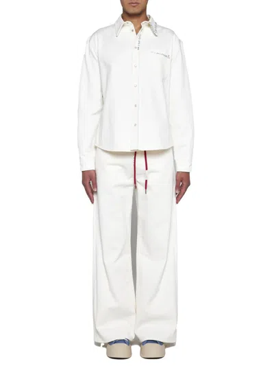 Shop Marni Jeans In White