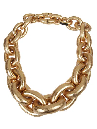 Shop Monies Delhi Necklace In Golden