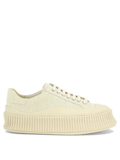 Shop Jil Sander Olona Sneakers & Slip-on Beige