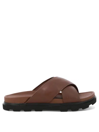 Shop Ugg Capitola Sandals In Brown