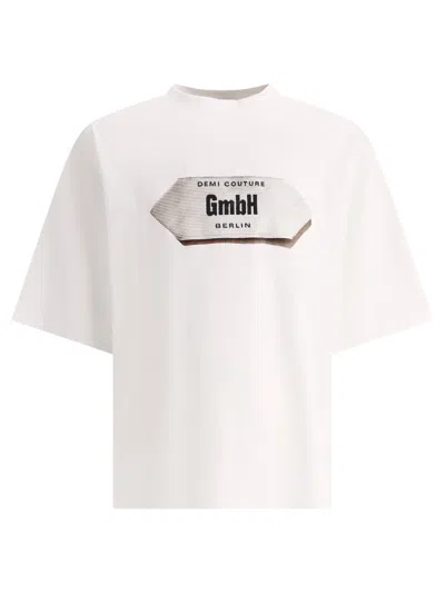 Shop Gmbh T-shirt With Print T-shirts In White