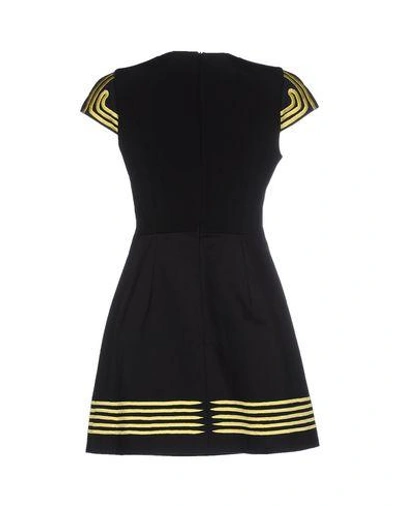 Shop Peter Pilotto Short Dress In Black