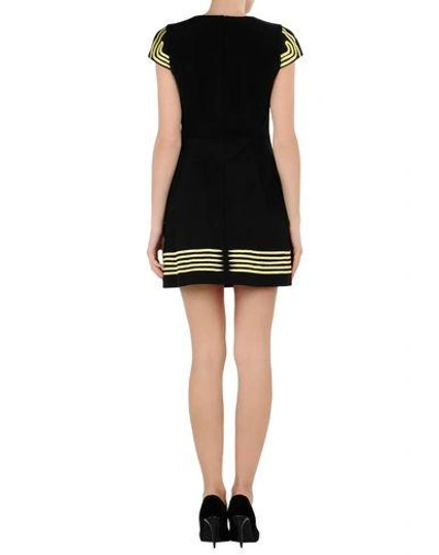 Shop Peter Pilotto Short Dress In Black