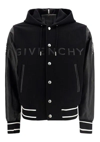 Givenchy Down Jackets In Black