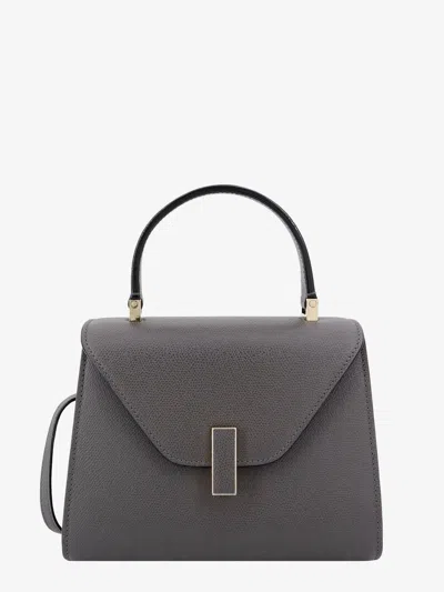 Shop Valextra Handbag In Grey