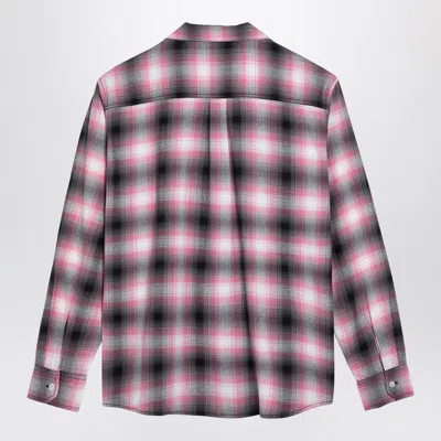 Shop Carhartt Wip L/s Blanchard Pink Checked Shirt In Multicolor