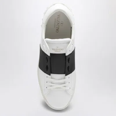 Shop Valentino Garavani Open Sneaker In White