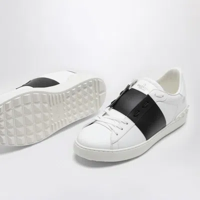 Shop Valentino Garavani Open Sneaker In White