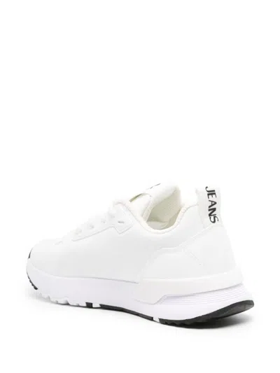 Shop Versace Jeans Couture Sneakers In White