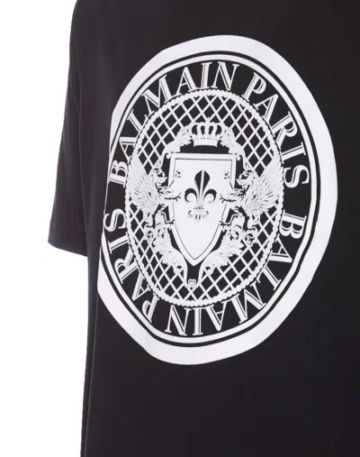 Shop Balmain T-shirts And Polos In Black