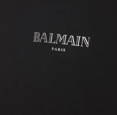 Shop Balmain T-shirts And Polos In Black