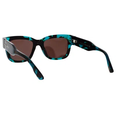 Gucci Womens Blue Gg1626s Square-frame Tortoiseshell Acetate Sunglasses In Black