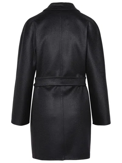 Shop Max Mara Black Cashmere Coat