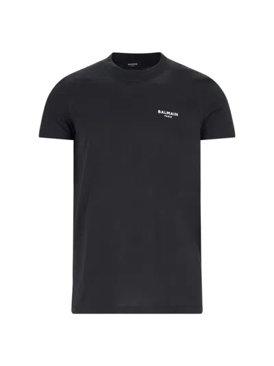 Shop Balmain T-shirts And Polos In Black